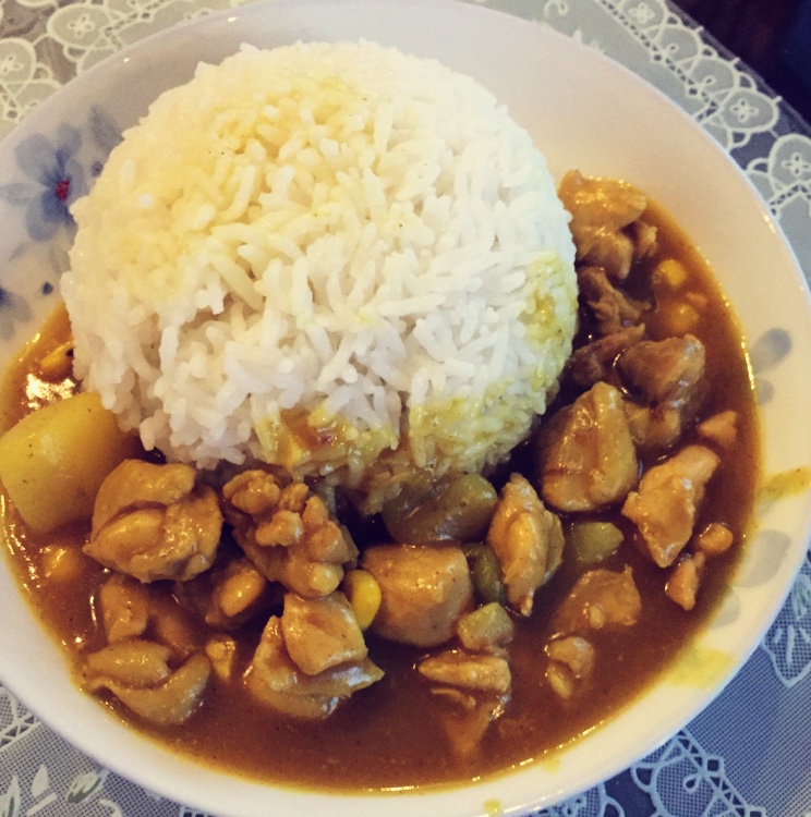 咖喱鸡饭