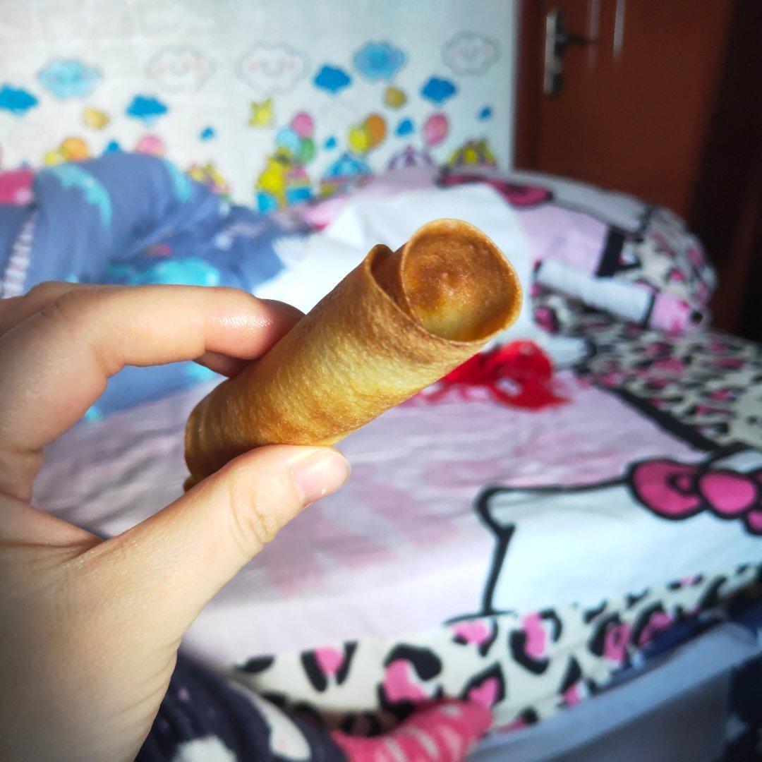 平底锅版原味蛋卷