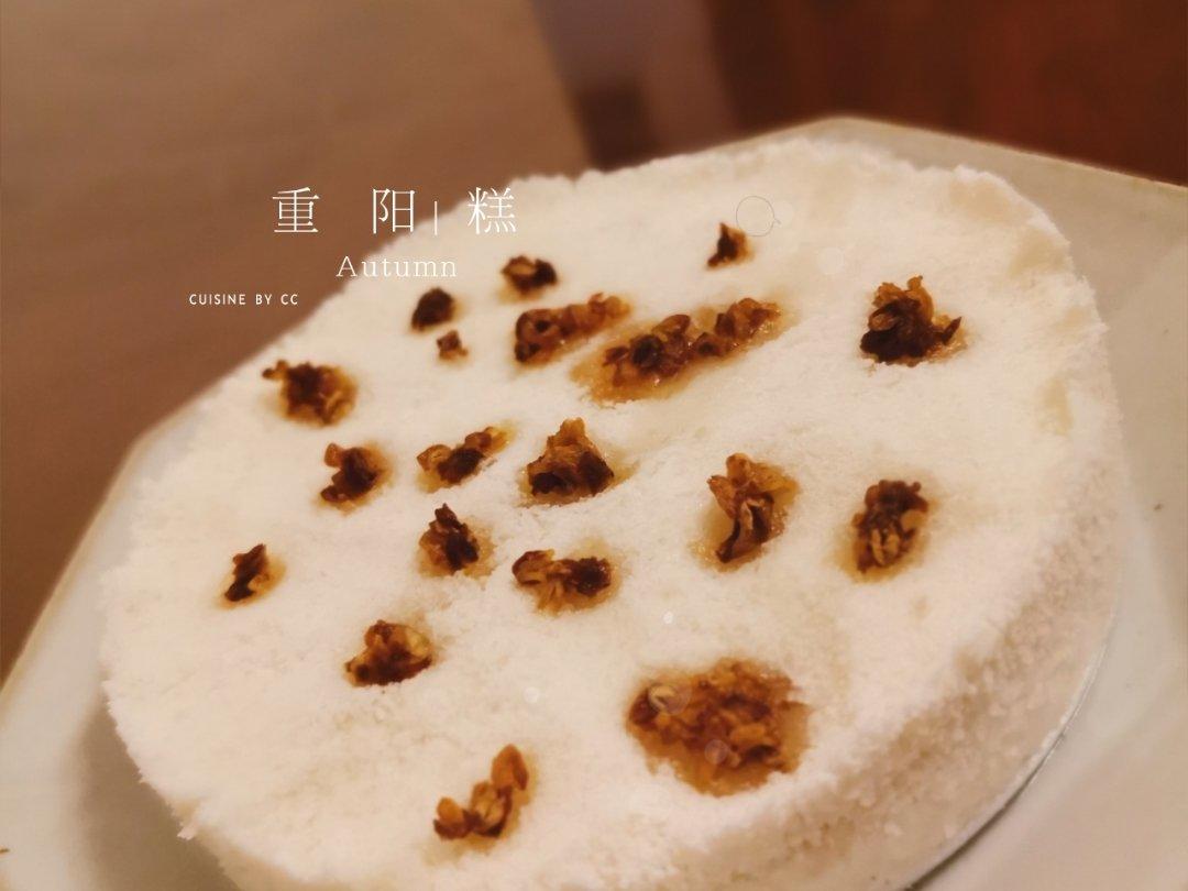 重阳糕？松糕？米糕？快手糯米粉+粘米粉的无名糕点