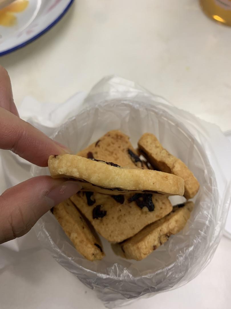 低糖少油版蔓越莓饼干