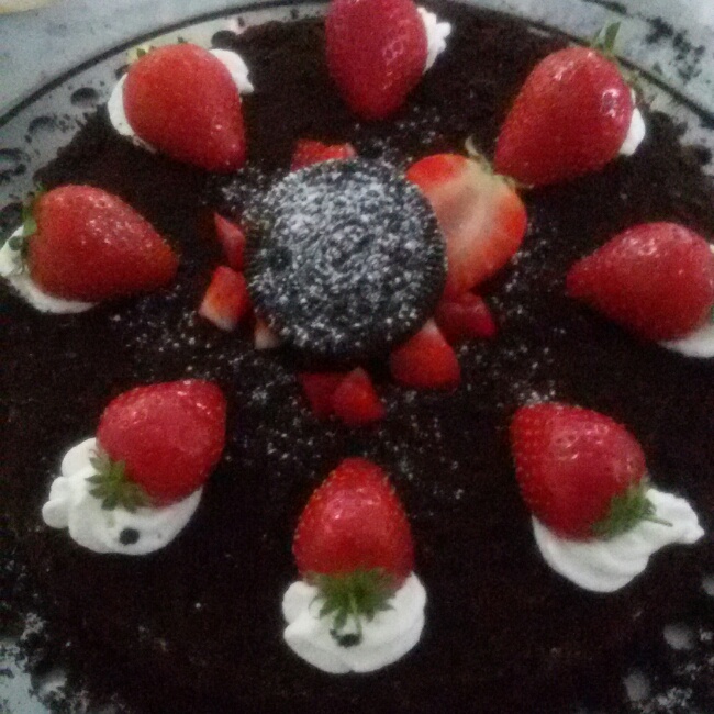 奥利奥水果奶油蛋糕