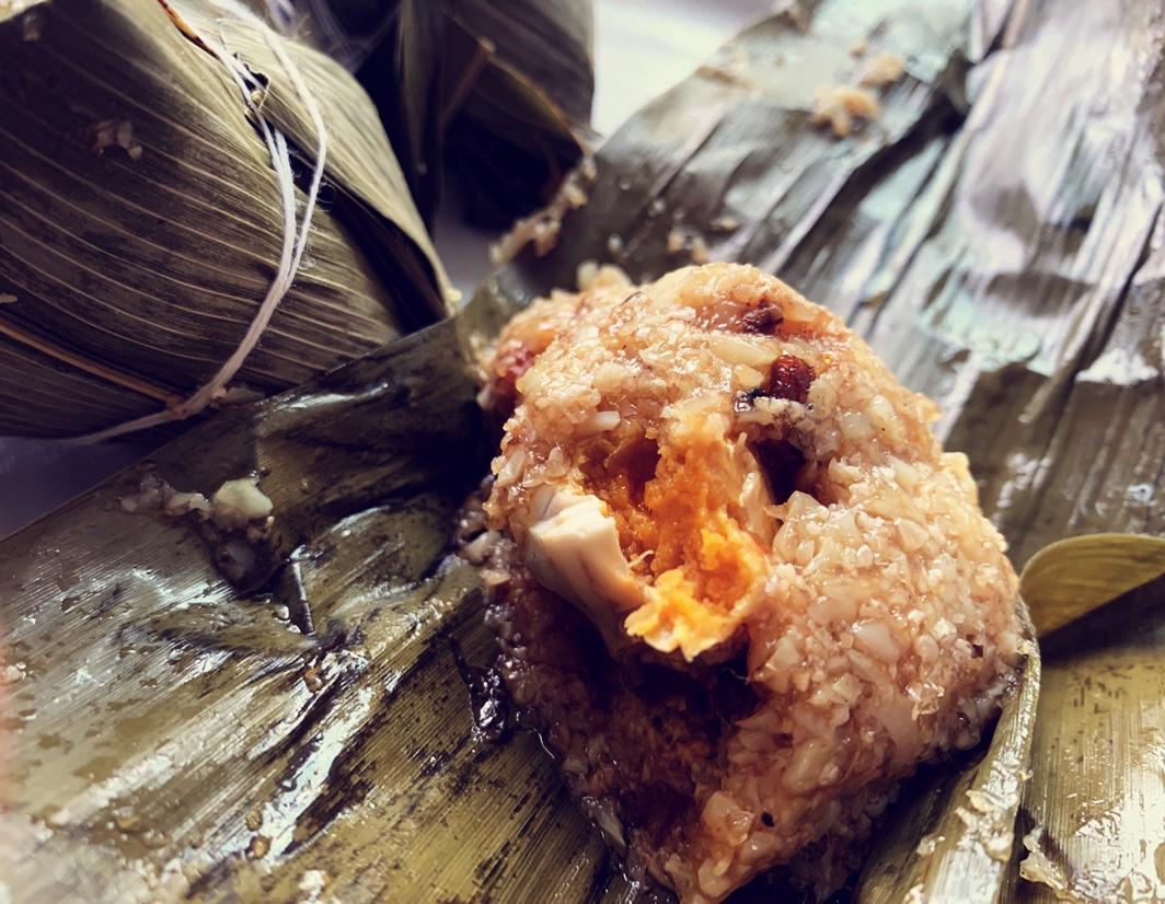 【生酮低碳】糯叽叽系列之粽子，肉粽甜粽