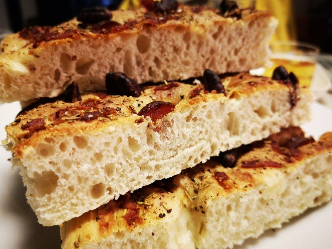 佛卡夏——波兰酵头版本(Poolish Focaccia)