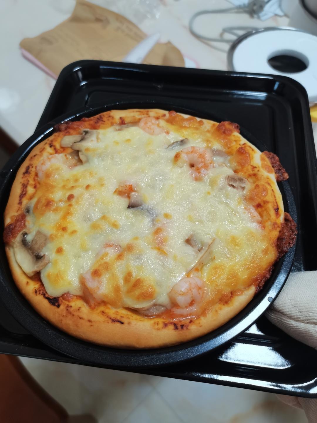 八寸披萨（附带饼皮做法）