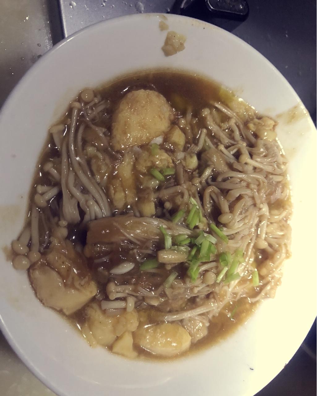 超级下饭菜--金针菇日本豆腐