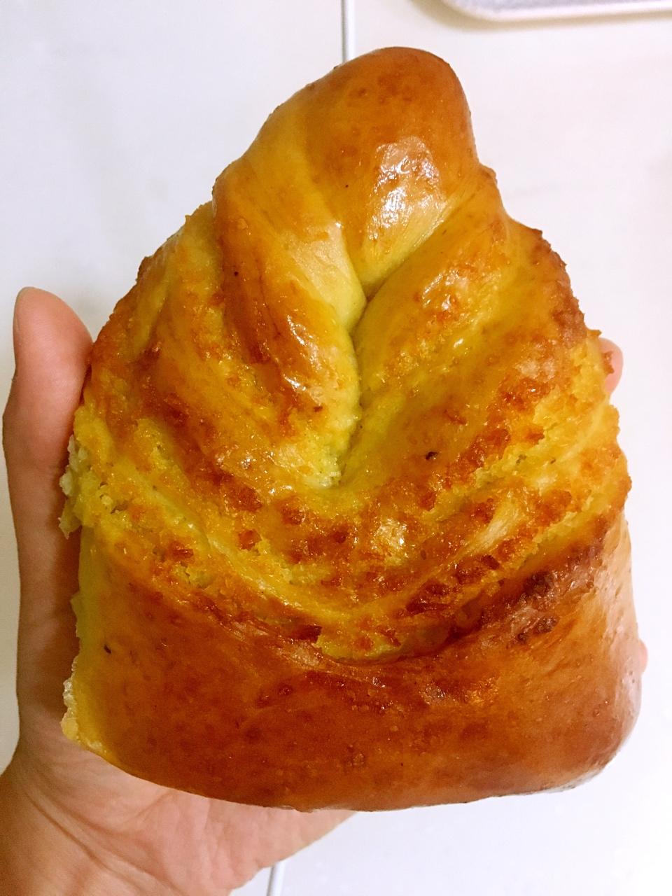 椰蓉叶子面包