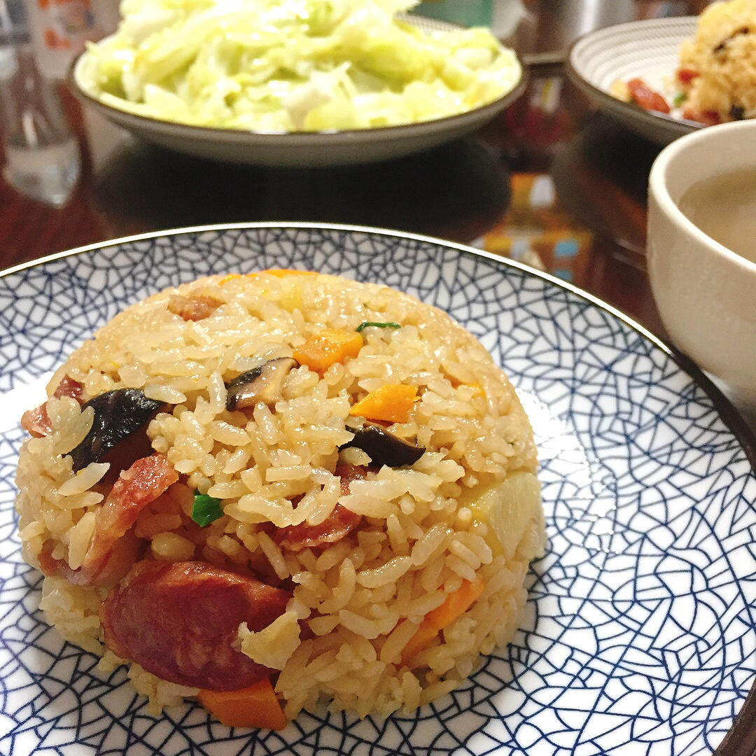腊肠焖饭