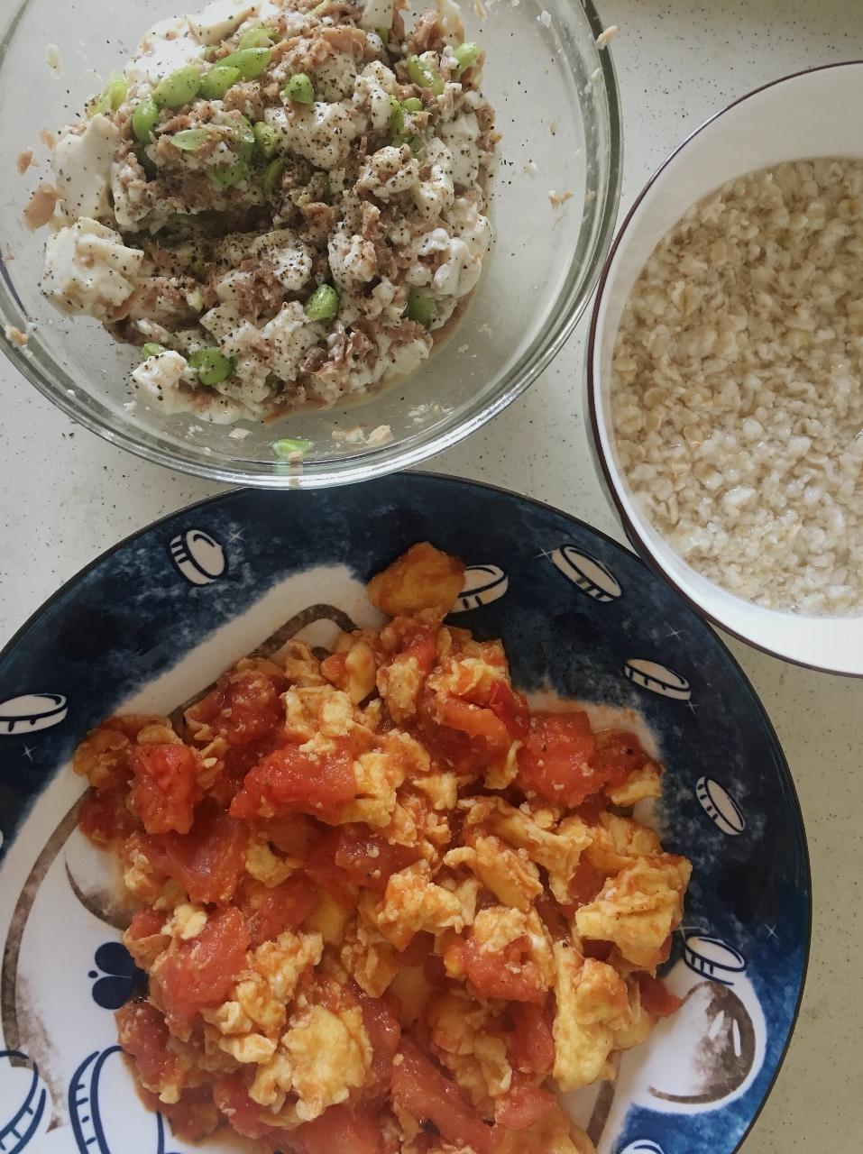 【健康三餐】金枪鱼豆腐沙拉