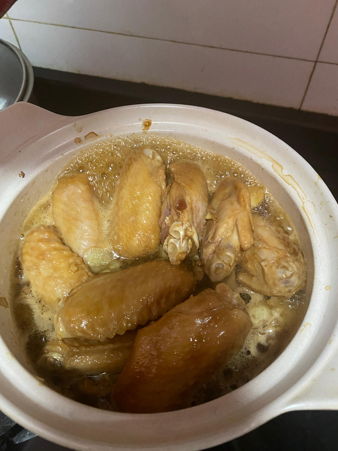 香味十足的沙姜鸡煲