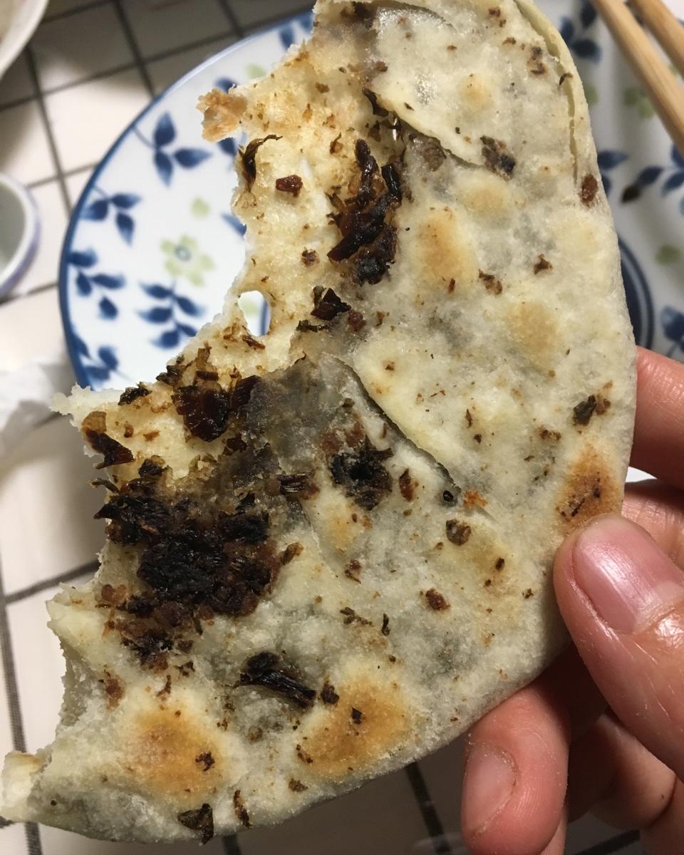 梅干菜肉饼（平底锅煎和烤箱烤两种吃法）