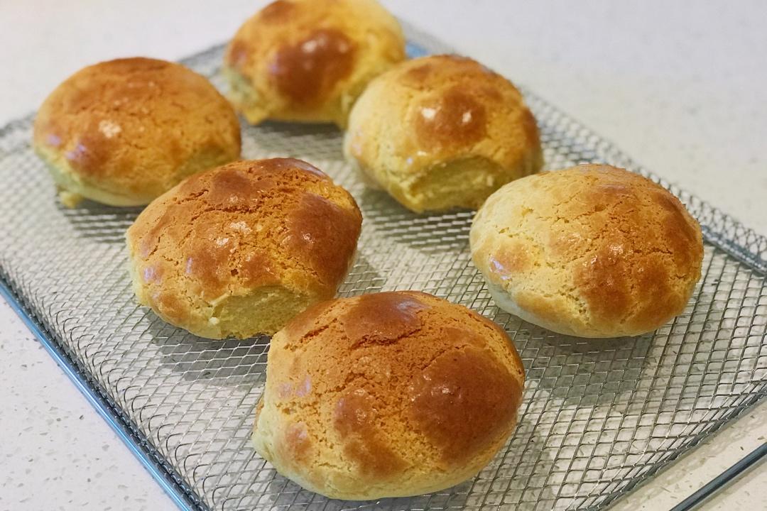 脆皮菠萝包（全视频）