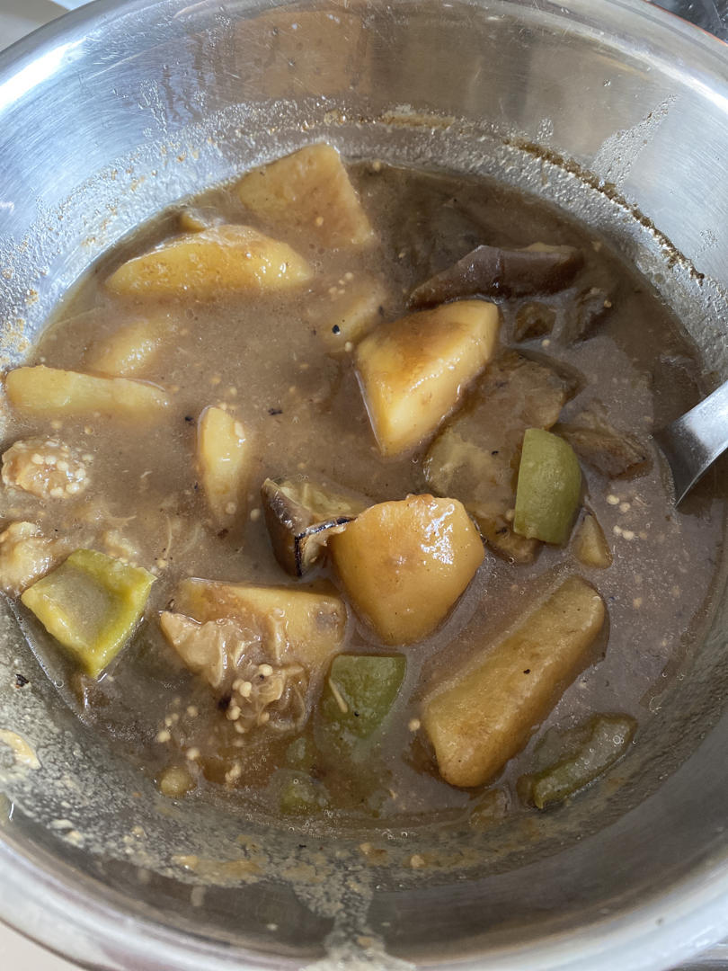土豆炖茄子