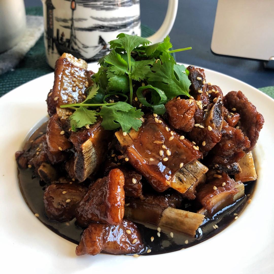 糖醋排骨/糖醋小排（不放油）（12345口诀做出正宗上海本帮）