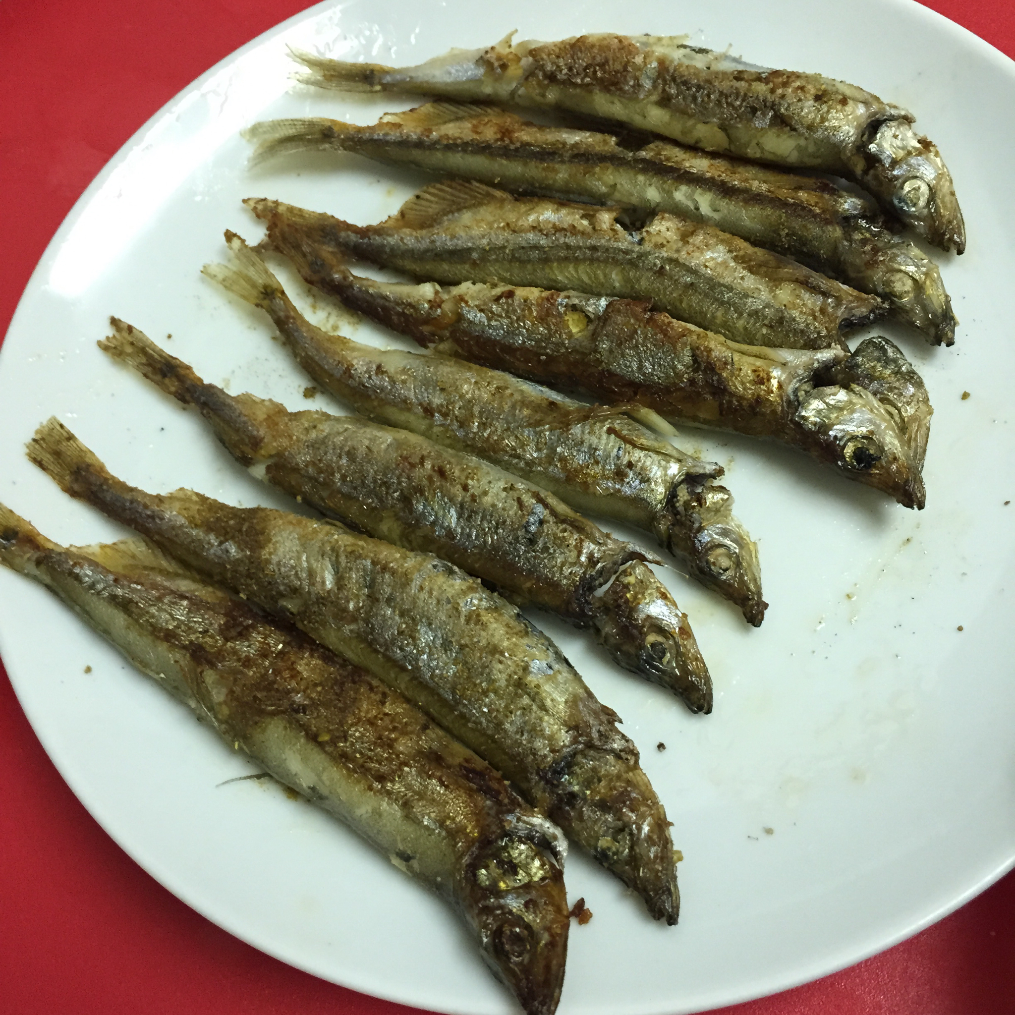 香煎椒盐多春鱼