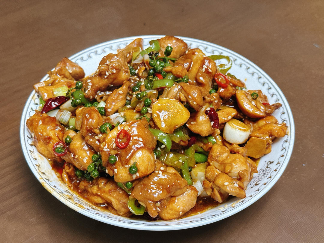 麻辣鲜香的青花椒炒鸡