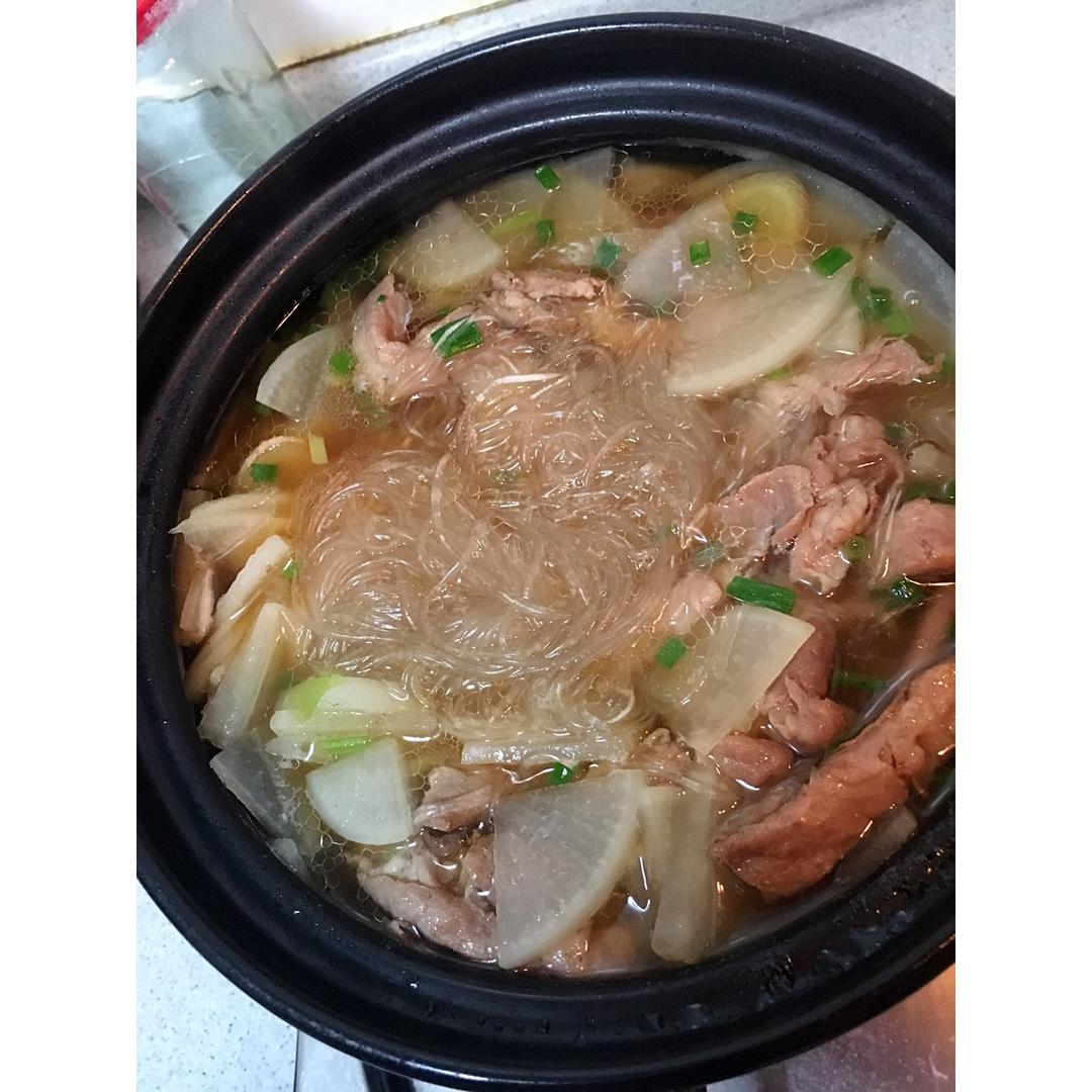 懒人暖身羊肉锅