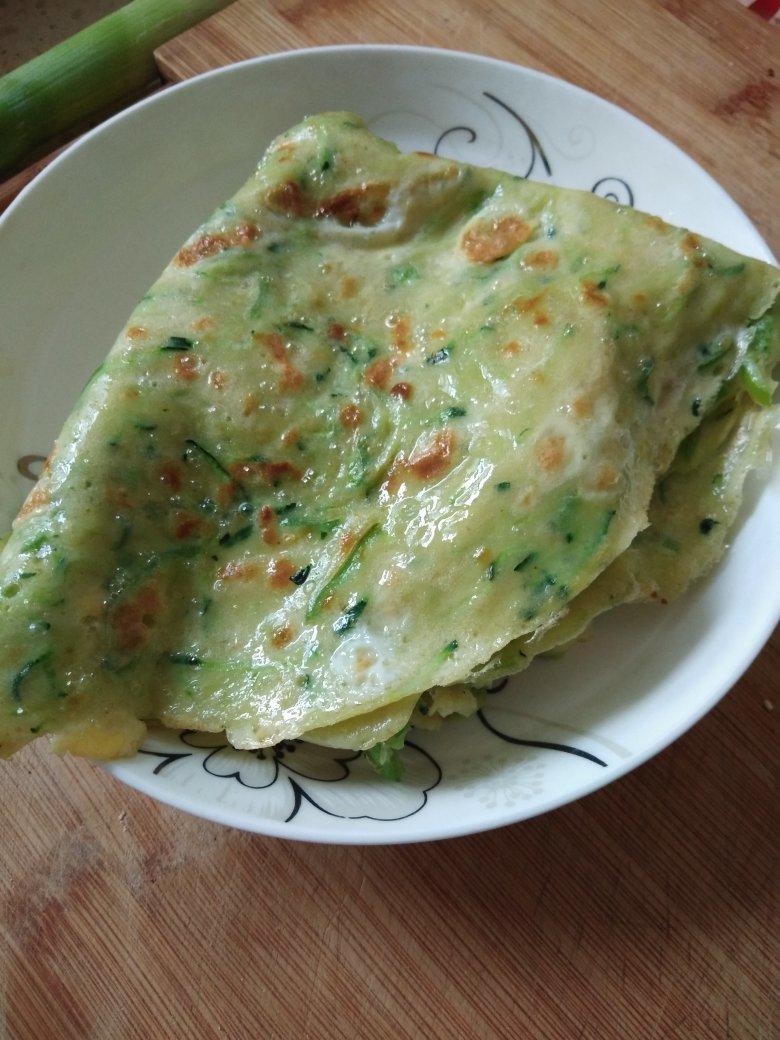 lhx一6做的黄瓜鸡蛋饼