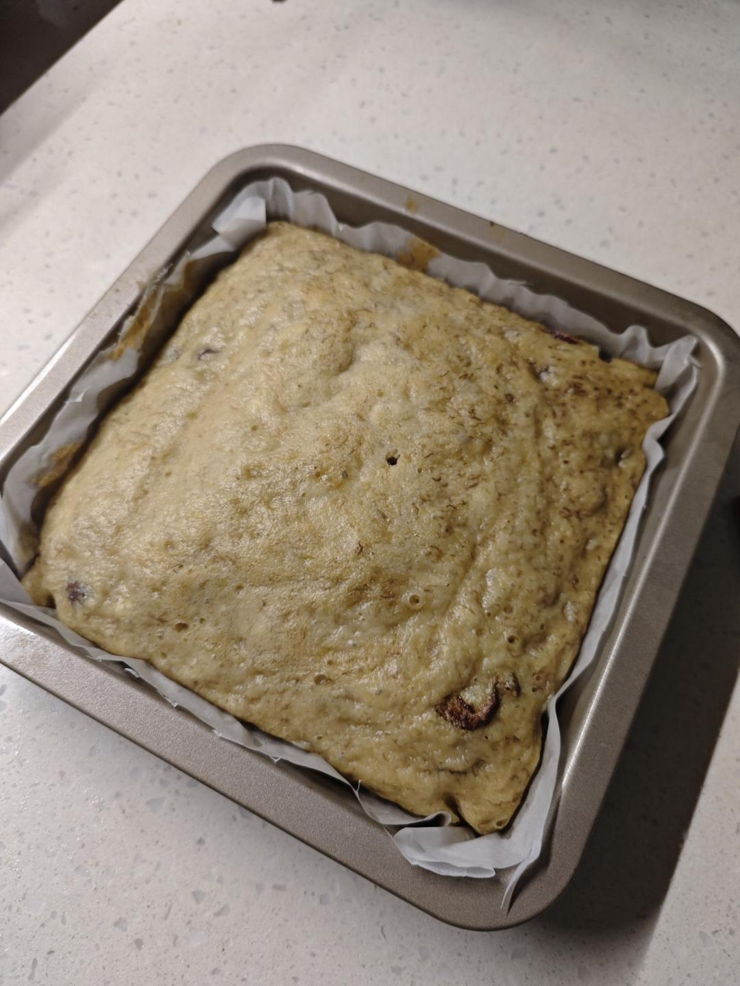 香蕉核桃蛋糕（低油少糖健康版）