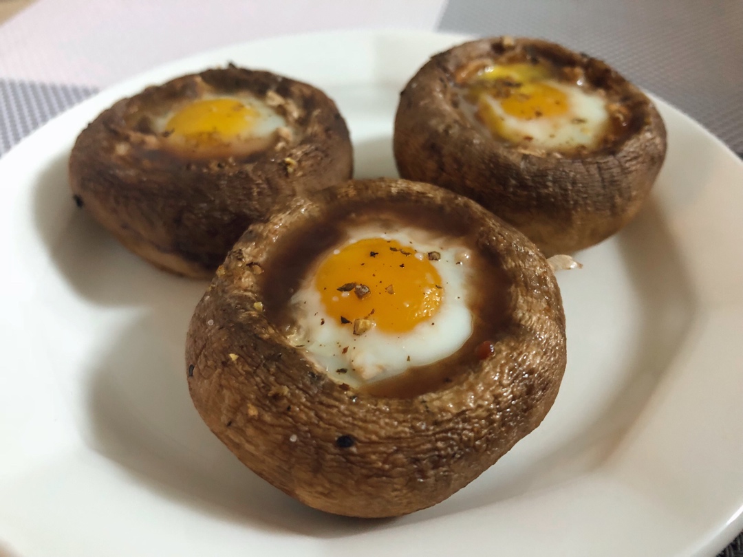 香烤口蘑鹌鹑蛋