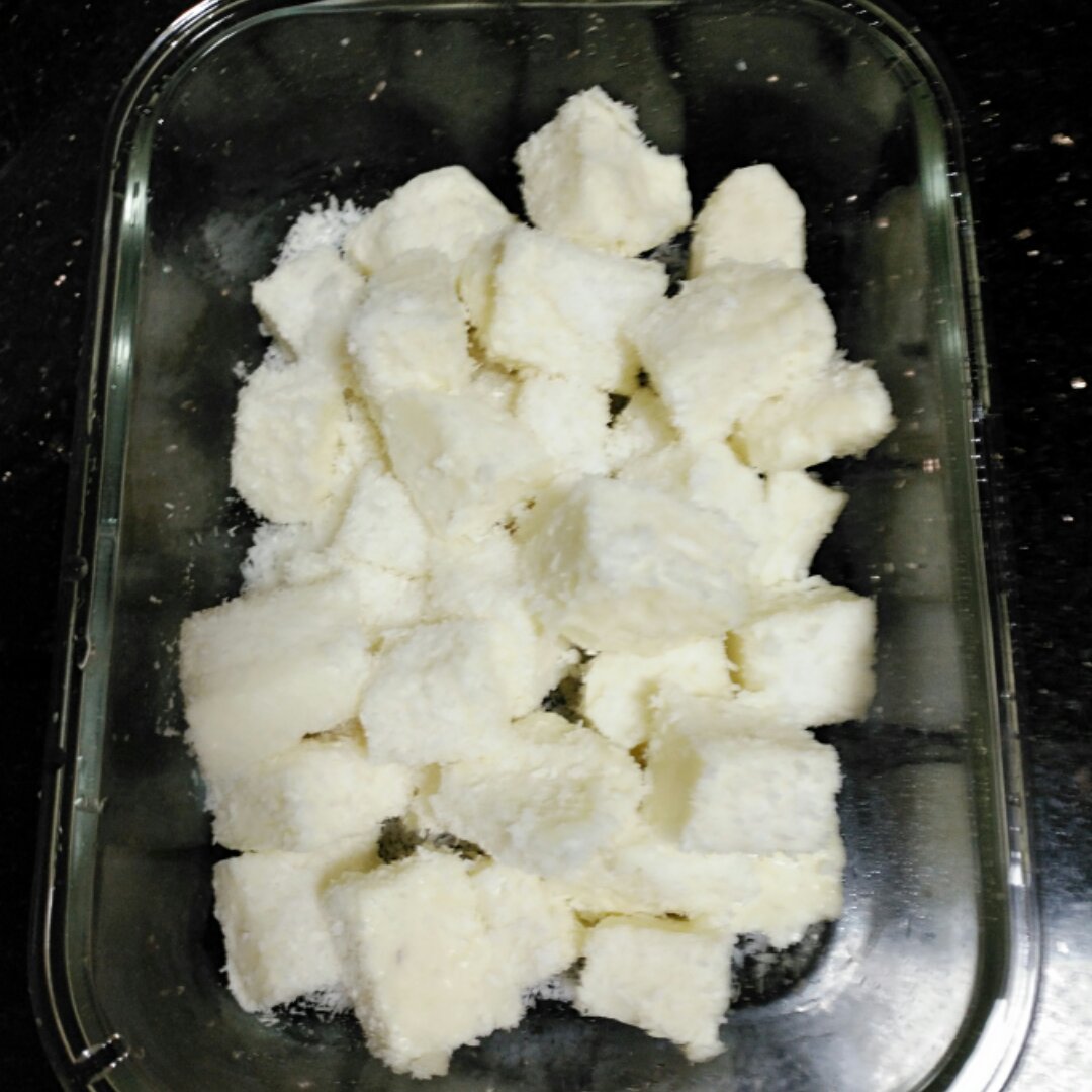 椰蓉牛奶小方