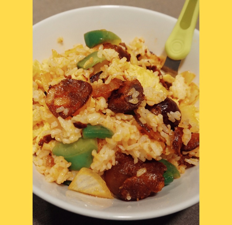 香肠炒饭