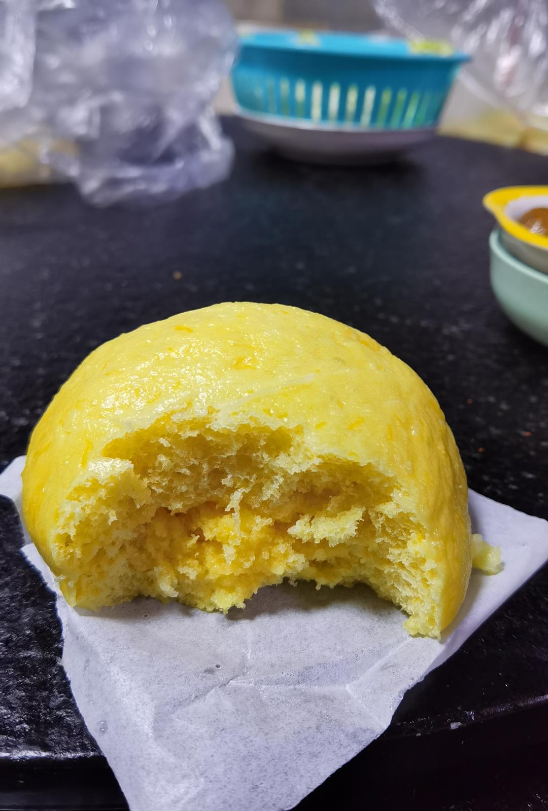 南瓜奶黄包（附奶黄馅的做法）