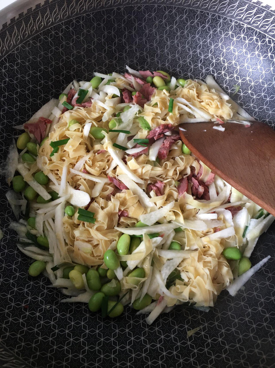 茭白炒牛肉