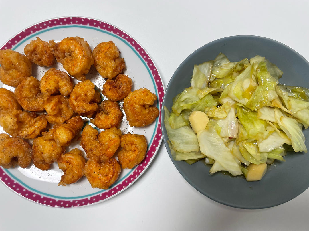 椒盐软炸虾仁～孩子们爱吃的营养美味
