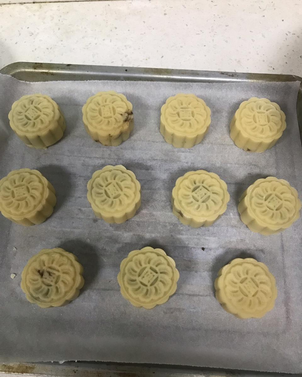 豆沙月饼（一天回油）