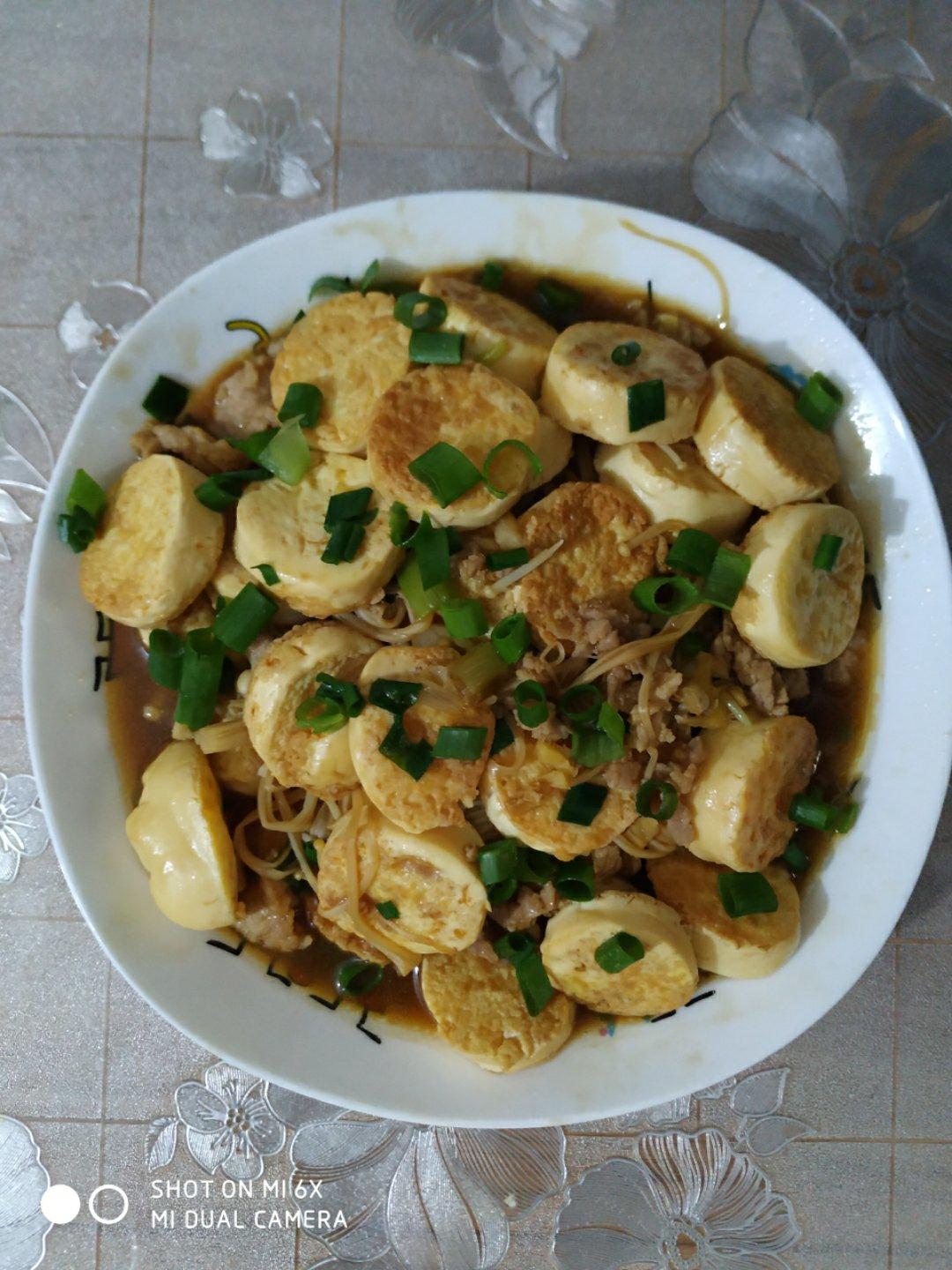 超级下饭菜--金针菇日本豆腐