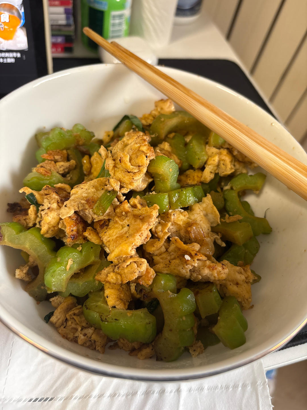 下火🔥菜苦瓜炒蛋