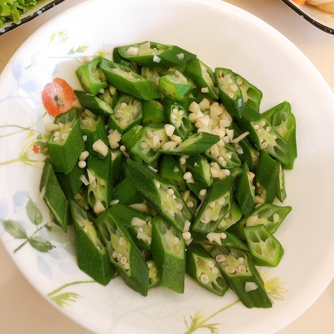 清炒秋葵