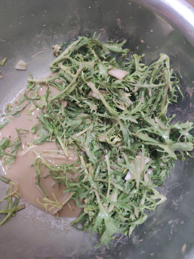 麻酱拌苦菊
