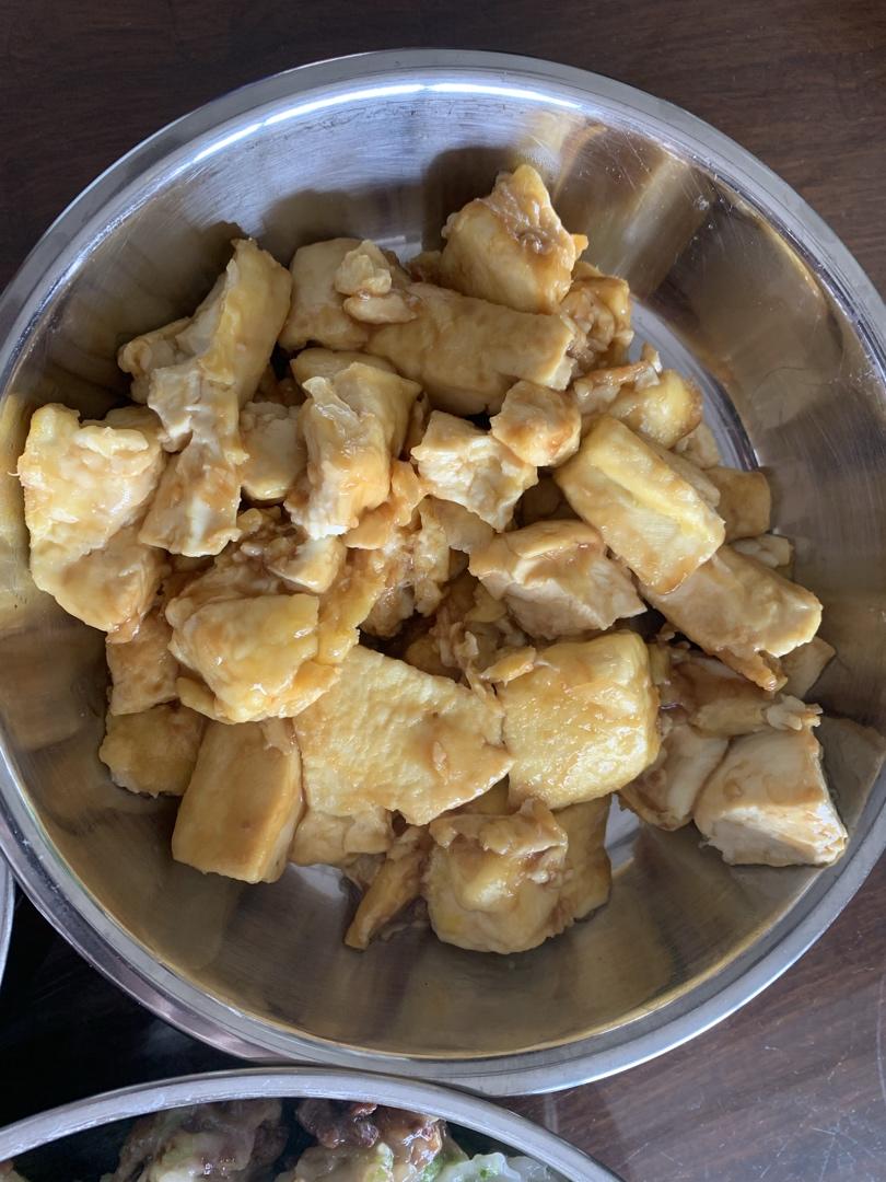 无敌好吃的香煎豆腐