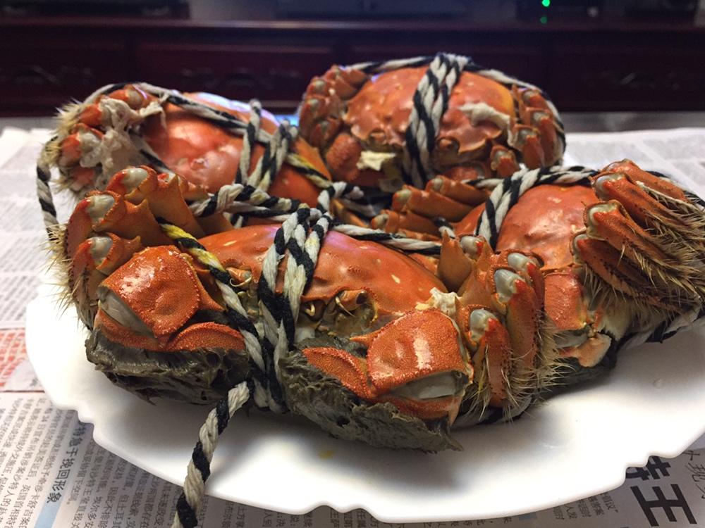 清蒸大闸蟹