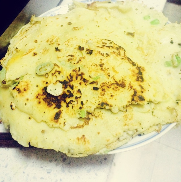 香葱鸡蛋饼