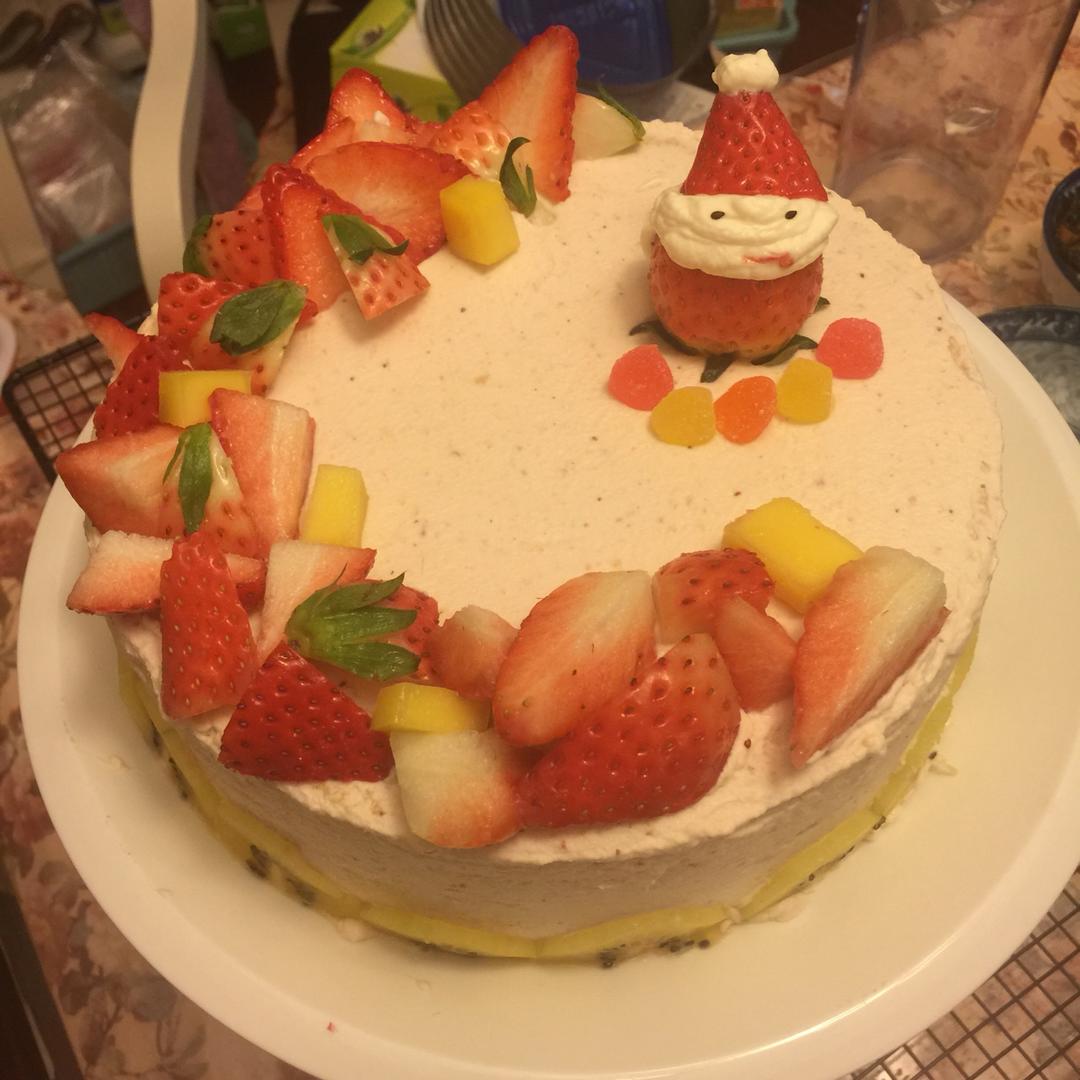 《Tinrry+》草莓奶油蛋糕（8寸配方）