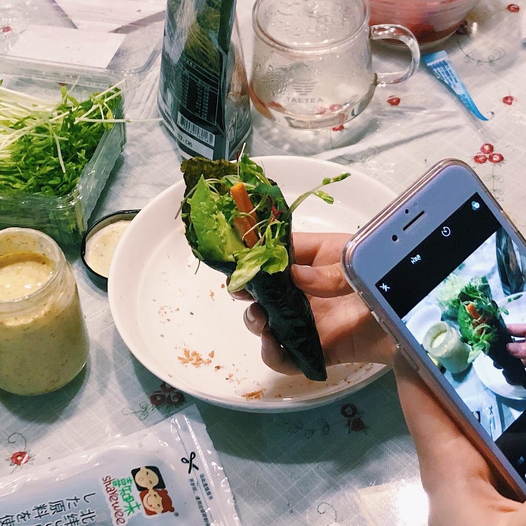 春日芽菜海苔手卷