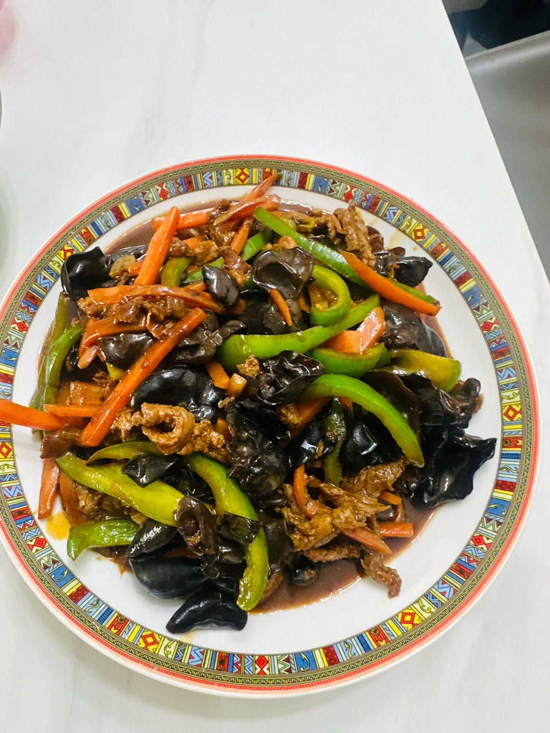 鱼香肉丝（家常菜）