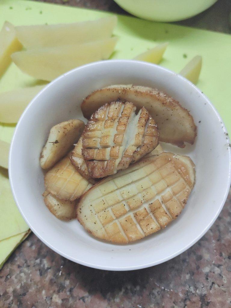 瘦身专享:香煎杏鲍菇