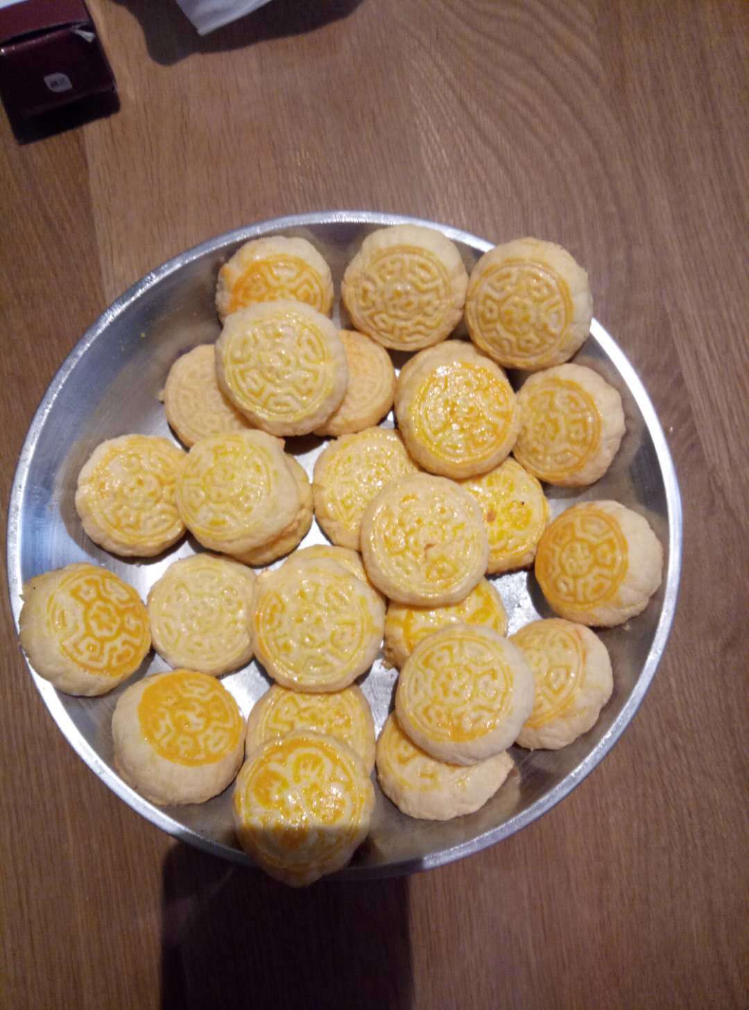 小小小格做的奶黄月饼