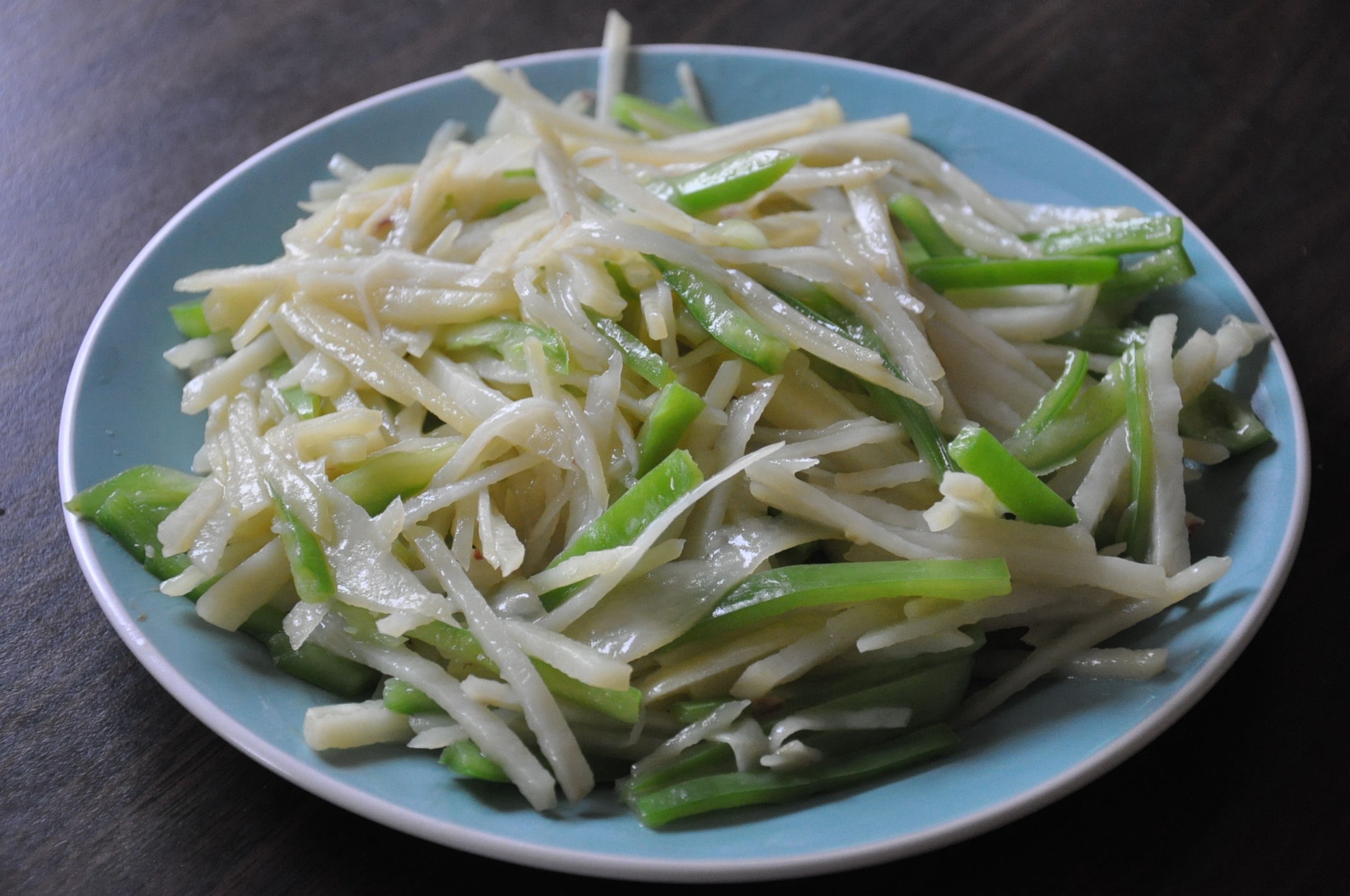 青椒土豆丝