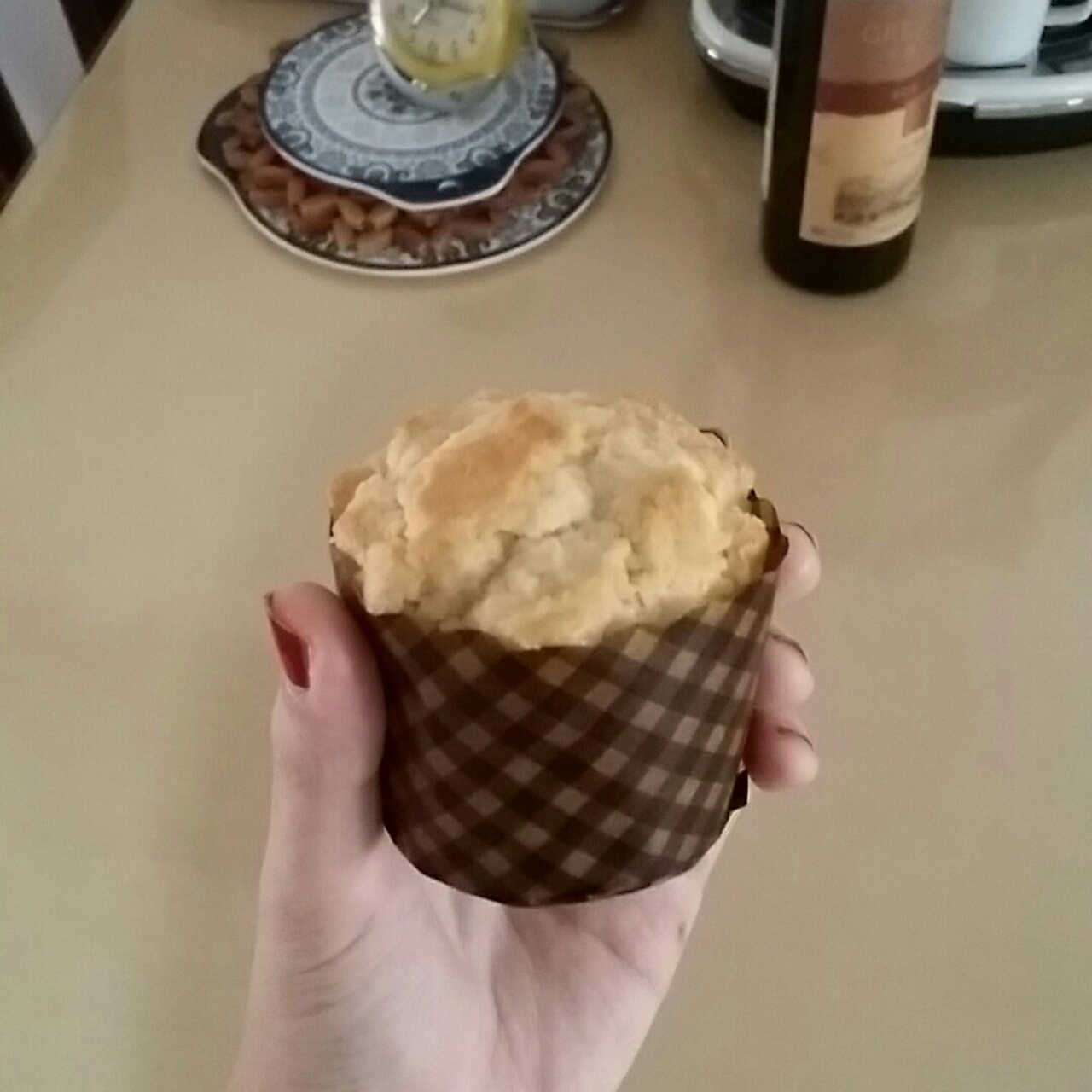蓝莓枫糖浆酸奶麦芬蛋糕