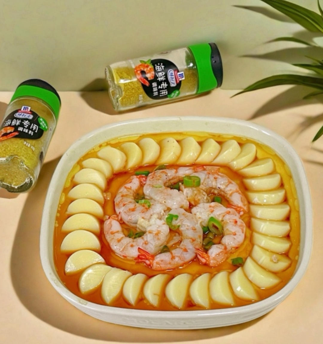 玉子豆腐虾仁蒸蛋