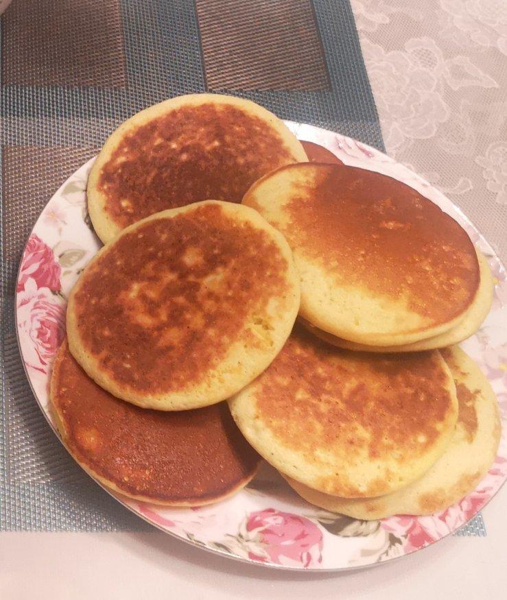 奶香玉米饼