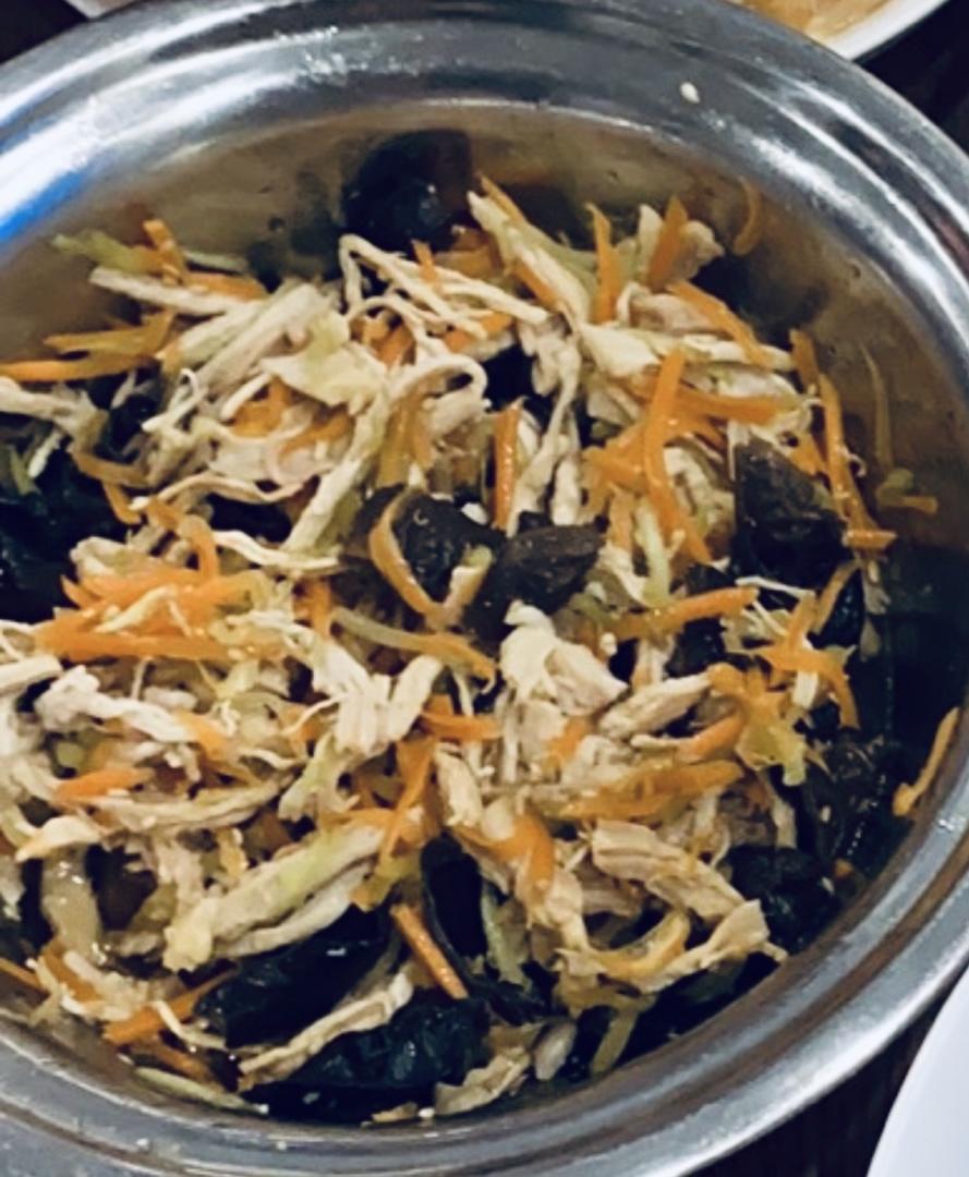 凉拌鸡丝－低卡低脂减脂健身