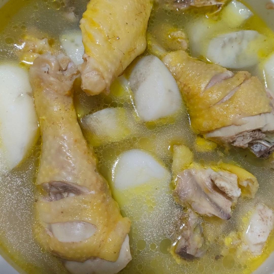 山药炖鸡汤