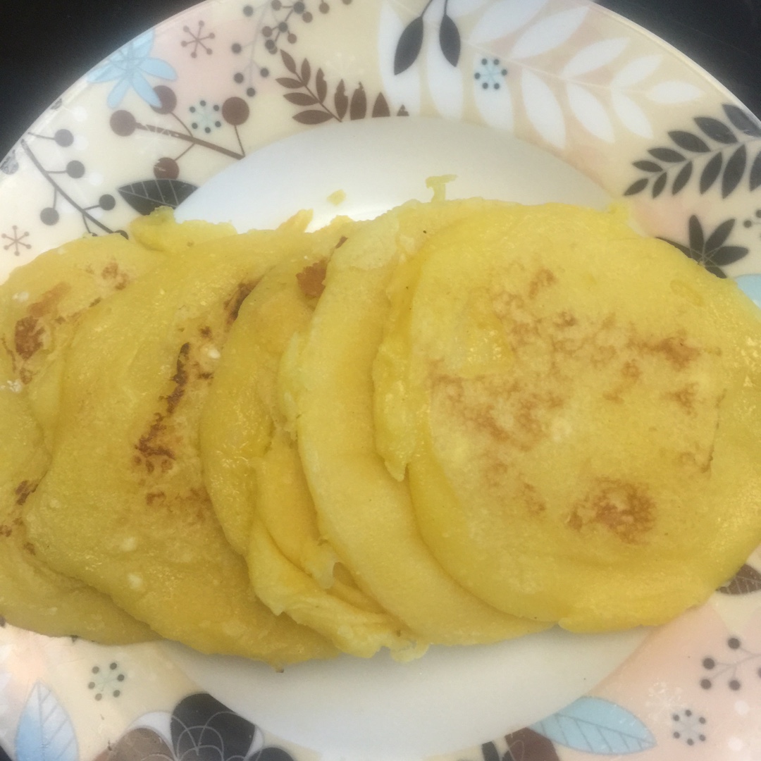 玉米饼（分分钟搞定简单早餐）