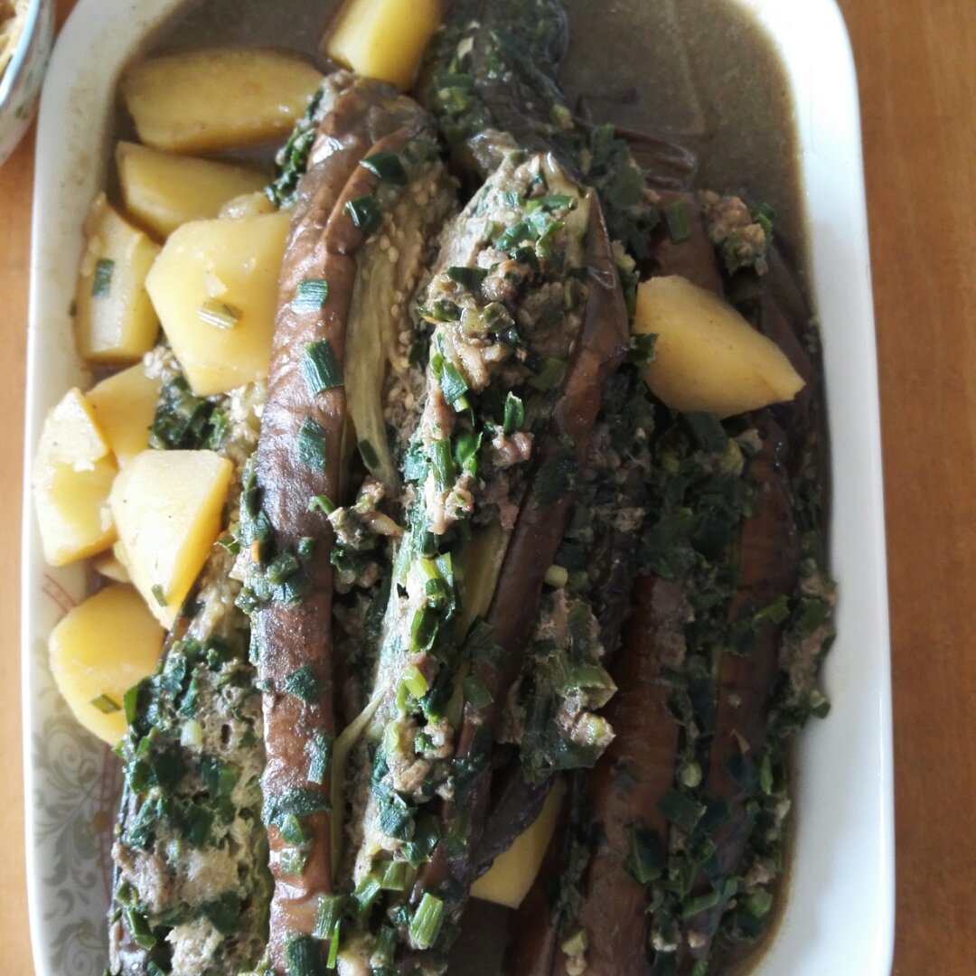 家常焖茄子～～也可以叫茄包