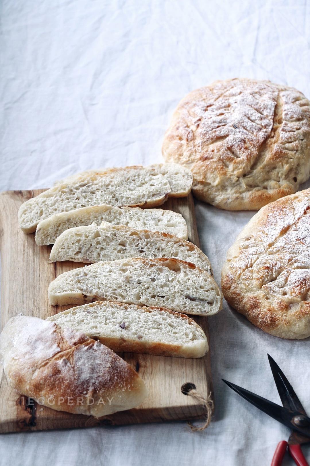 1eggperday做的洋葱面包